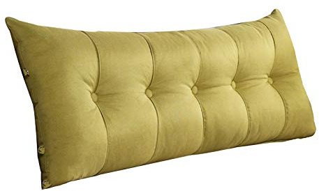 Kissen Rückenkissen Rückenlehne Lendenkissen, Wedge Pad Sofa Dreieck Taillenkissen, Stereo Kissen für Bett Sofa, 3 Farben, 7 Größen PENGFEI (Color : Green, Size : 200cm)