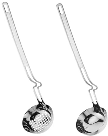 MAGICLULU Cuchara Sopera De Acero Inoxidable 304 Escurridor Para Olla Caliente Utensilios De Cocina