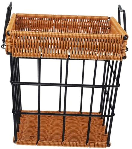 Panier à Pain Rustique Noir en Fer Antirouille pour Boulangerie