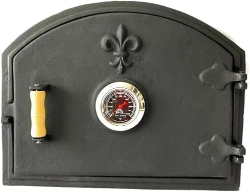 Puerta de horno de leña con mango izquierdo - Sor pampa grill - Cod 40