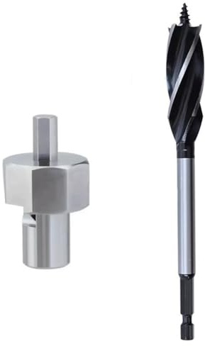 Jooehyer Strumento Alesatore per Smussi Fori per Cani da Banco, Strumento Alesatore per Smussi Fori per Cani da Lavorazione del Legno, Strumento Lucidato per Trapano da 20 mm