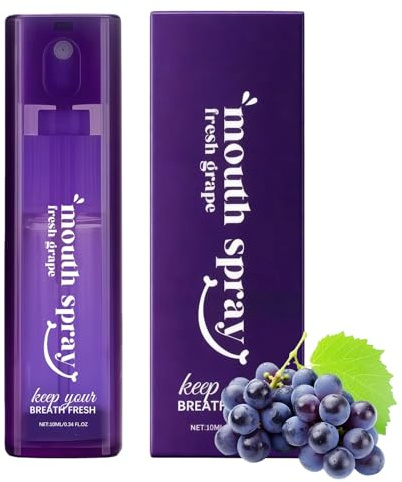Mundspray Bei Mundtrockenheit | 10ml Erfrischer Für Mundwasser Und Zahnpasta | Tragbarer Munderfrischer Spray | für Erwachsene, Frauen und Männer mit empfindlichem Zahnfleisch, Rachen und