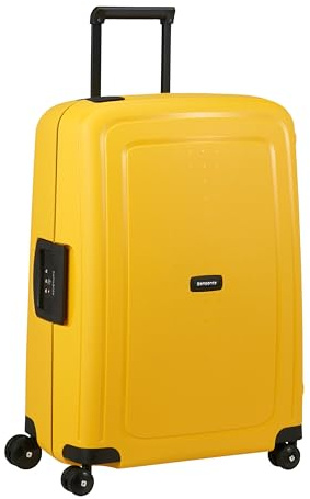 Samsonite S'Cure - Spinner M, Koffer, M (69 cm), 79 L, Gelb (Citrus)