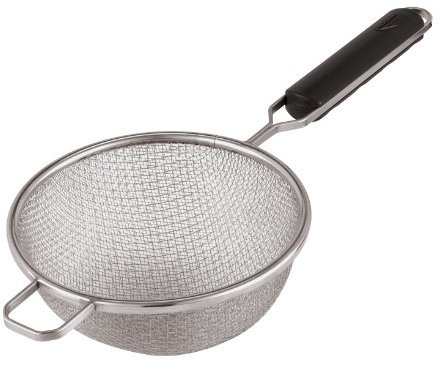 Paderno 12633-16 Colapasta Doppia Rete, 16 cm, Acciaio Inox