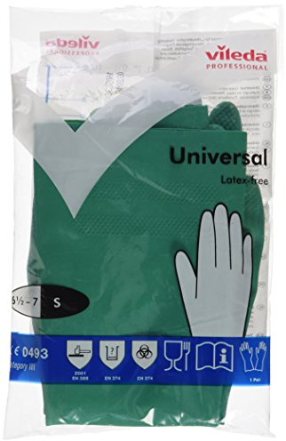 Vileda 235547 - 1 Paar Gummihandschuhe universal, Nitril, Klein