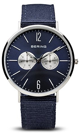 Bering Herren Uhr Quarz Movement - Classic Collection mit Edelstahl und Saphirglas 14240-809 - Wasserdicht: 3 ATM