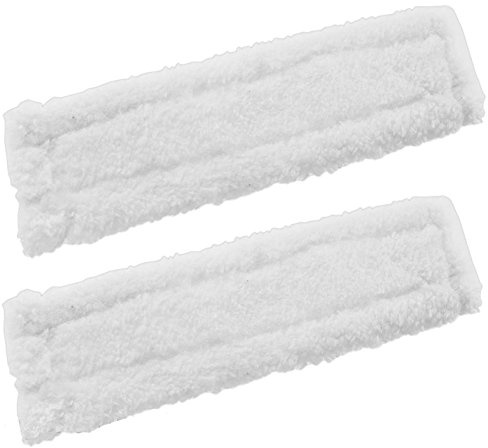 SPARES2GO Spray Bottle Glass Cleaner Pads for Karcher Window Vac Vacuum (Pack of 2)