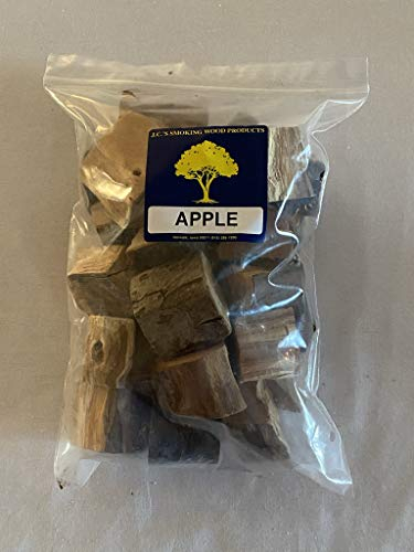 J.C.'s Smoking Wood Chunks - Gallon Sized Bag - Apple