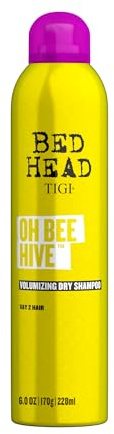 Bed Head by TIGI Oh Bee Hive volumizing Dry Shampoo for Day 2 Hair 6 oz