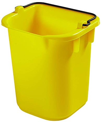 Rubbermaid Commercial Products FG9T8200YEL Sanitizing Caddy, Housekeeping Cart Accessories, Yellow