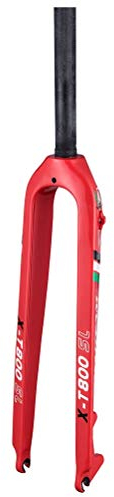 MTTKTTBD Mountainbike Fahrradgabel 26 27.5 29 Inch Ultraleicht Carbon Fiber Starrgabel Suspension MTB Gabel Fahrrad Scheibenbremse