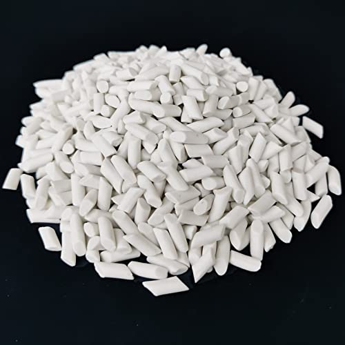 2 LBS 3/16 X 3/8 Rock Ceramic Pellets - Filler Media for All Type Tumblers - Protects Rocks, Improves Tumbling, Reusable