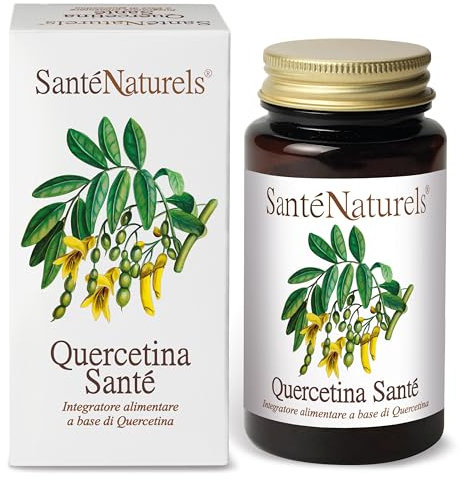 Quercetina Pura ● 90 Capsule Vegetali da 300 mg ● Integratore Alimentare di Flavonoidi Naturale ● Made in Italy