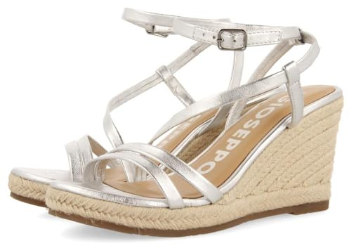 Gioseppo Espadrilles Mujer ORIKUM Plata 40