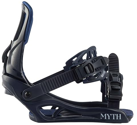 ROSSIGNOL Women's Myth Durable Lightweight Puffy Snowboard Bindings with Buckles - One Size (Small/Medium)