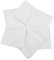 Ko&Pro Lot de 6 torchons 100 % bambou - 25 x 25 cm - Blanc - Lingettes de nettoyage polyvalentes pour cuisine, salle de bain, maison, cuisine et fenêtre sans rayures - Avec collection de recettes DIY