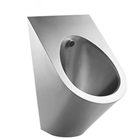 An der Wand montierte Urinale aus Edelstahl, vertikale Urinale für Männer im Haushalt, kleine öffentliche Toiletten mit kommerzieller Induktionsdrainage, die in Privathaushalten, Hotels, Schulen und ö