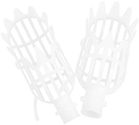 BESPORTBLE 4stücke Obstpflücker Mit Basket Teleskopische Werkzeuge Für Von Jujube Äpfeln Und Pfirsichen Effizientes Leichtes Obstwerkzeug Für Garten Und Obstplantagen