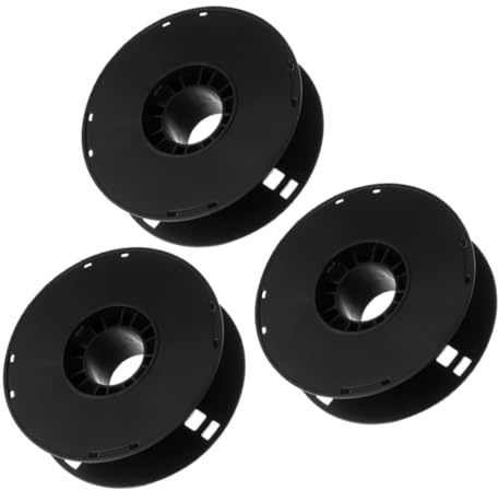VALICLUD Enrouleur De Câble Électrique Multifonction 1 Kg Léger Plastique Noir Ajouré, Organisateur De Rallonge Portable, Rangement Fil, Support Pour Usage Domestique Et Professionnel