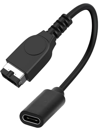 USB-C for Gameboy Advance SP Charger, USB Type C Adapter for Nintendo DS and Game Boy Advance GBA SP Consoles Charging Cable