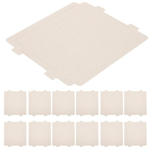 GRIRIW 20 Pièces Plaques de Mica pour Four à Micro-ondes Isolation Thermique Résistante Haute Température Jusqu à C Découpables pour Réparation et Accessoires Micro-ondes