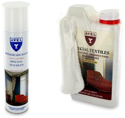 Saphir Medaille d'Or Lot Entretien Protection Textile AVEL