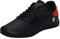 PUMA Unisex Ferrari Drift Cat Delta Sneaker, Black-Rosso Corsa, 42 EU