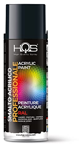 HQS Lackspray Acryl RAL-Farben (Ral 7021 Dunkelgrau)
