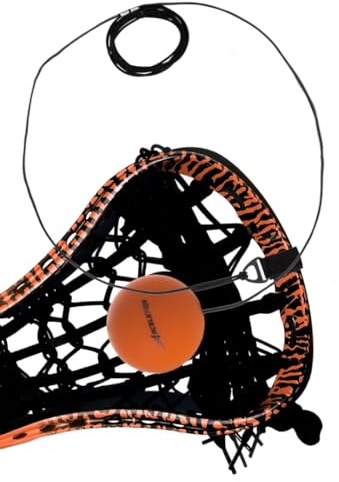 ACELETIQS Lacrosse Ball Lacrosse Rebounder, Pair with All Lacrosse Sticks, Lacross Ball Perfect Lacrosse Trainer and Gift for All Ages, La Crosse Ball