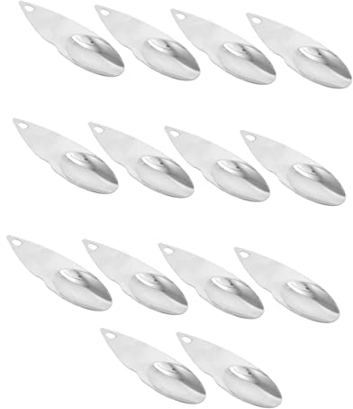 PRETYZOOM 14pièces Cuillères Coupe-Kiwi Acier Inoxydable Éplucheurs Avocats Kiwi Outils De Cuisine Pratiques