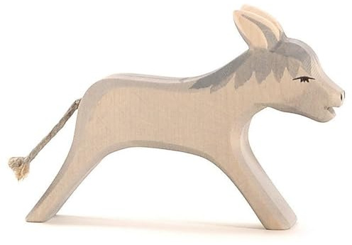 OSTHEIMER 11203 Esel laufend aus Holz Höhe 8,5cm Familie & Bauernhof