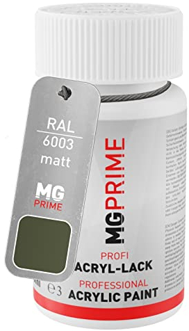 MG PRIME RAL 6003 Olivgrün/Olive green matt Lackstift 50 ml schnelltrocknend