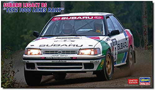 Hasegawa 620577-1/24 Subaru Legacy RS, 1992 1000 Lakes Rally - Maßstab 1:24