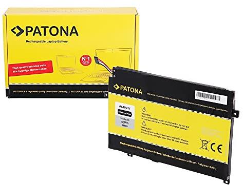 PATONA Akku kompatibel mit Lenovo E470 E470C E475 01AV411 01AV412 01AV413 SB10K97568 SB10K97569 passendes Ersatzakku