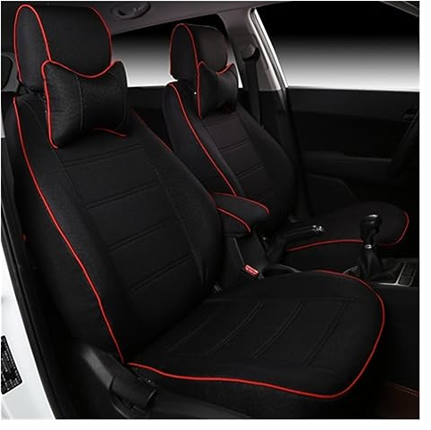 Autositzüberzug Für VW Für Caddy 2005 Abdeckung Sitz AutoSitzbezüge Autos Sitzkissen Autos Innen Zubehör Auto Sitzbezug (Farbe : 5)