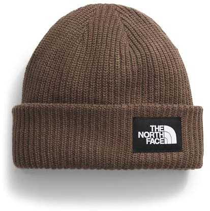 The North Face NF0A3FJW1OI1 Salty Lined Beanie Hat Herren Smokey Brown Größe OS