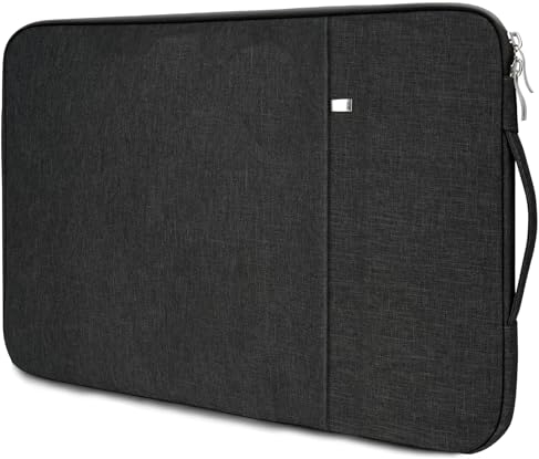 Flintronic Custodia per Laptop da 14 Pollici, Sleeve per Laptop, Impermeabile Custodia Borsa Custodia Protettiva Compatibile con MacBook Pro/Acer/Dell/Lenovo/HP/Samsung/Sony/Asus, 14 Pollici -Nero