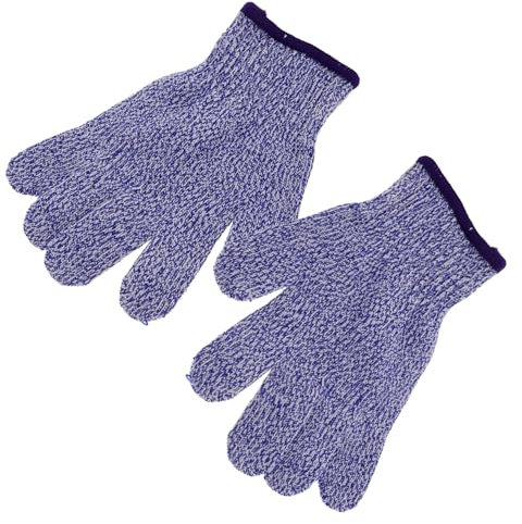 OSALADI Schnittfeste Kinderhandschuhe Level Schutz Blau Xs Leicht Elastisch Atmungsaktiv Sicher Für Kochen Schneiden Und Schälen Küchenhandschuhe Geschenk Für Jungen Mädchen