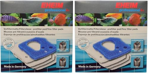 Eheim 2617710 Filtermatte + Filtervlies für Prof 4+ (2271/73/75), Prof 4e+ (2274) (Packung mit 2)