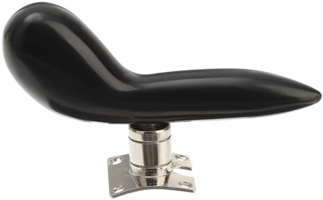 Fagott Handgelenkstütze mit Sockel und Schrauben für Basson Schwarz | Abs und Metall, Ergonomische Stütze, Entlastet Arm und Handgelenk bei Spielern