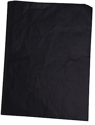 Angoily 100 Stück A4 Kohlepapier Transferpapier Schwarz Graphit Pauspapier Durchschlagpapier für Basteln Zeichnen und Kunstprojekte