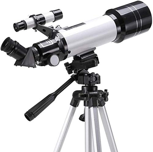 Refraktor-Teleskop, Teleskop für Kinder und Erwachsene, Astronomie-Anfänger, 70-mm-Teleskope, 700 mm Brennweite, 120-fac
