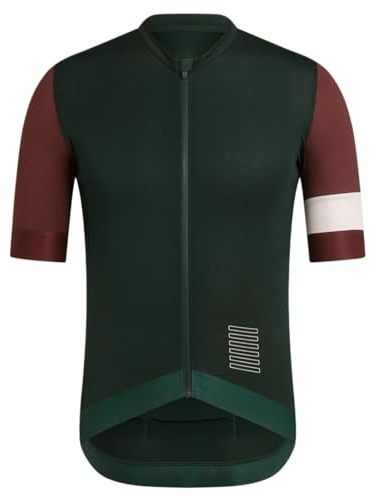 Rad Trikots Herren, Fahrradtrikot Herren Rennrad Trikot Radtrikot Oberteil Fahrradbekleidung Sommer Radsport-Bekleidung Rennradtrikots Fahrrad Trikots Kurzarm Rad Shirt Grün 5XL