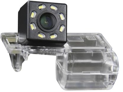 HD Rear View Camera Fits for Kuga For Escape 2013 2015 2017 2018 MK2 Reversing Parking Backup yellow Waterproof With LED Camera Car Backup Camera(Black)(Black)