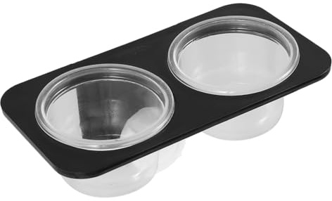 Artibetter Ciotola per Alimentazione Rettili Ventosa in Plastica, Stabile per Centopiedi e Scorpioni, per Teche in Vetro e Scatole Acriliche