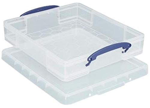 Really Useful Box 3 x 7 Liter - 400 x 350 x 85 mm - transparent