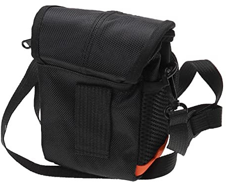 vhbw Kameratasche kompatibel mit Sony Alpha NEX-7B, NEX-7C, NEX-7, NEX-6, NEX-5R Kamera - schwarz, inkl. Schultergurt, 155 x 116 x 92 mm