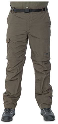 Trespass Mens Walking Trousers Cargo Pant Hiking Trekking XXS Olive