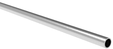 Sellon24® Edelstahl V2A Rundrohr Füllstabrohr Edelstahlrohr Ø 12,0 x 1,5 mm Rohr K320 Geländer Relinggeländer (200 cm)