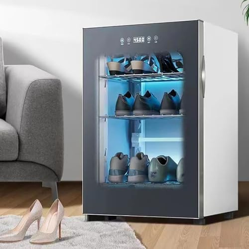 JOSBY Smart Shoe Dryer, Internal Circulation Hot Air PTC Heating, Shoe Warmer To Dry Sweaty Shoes & Eliminate Bad Odor, Can Hold Multiple Pairs Of Shoes, for Drying Shoes Boots Gloves Socks